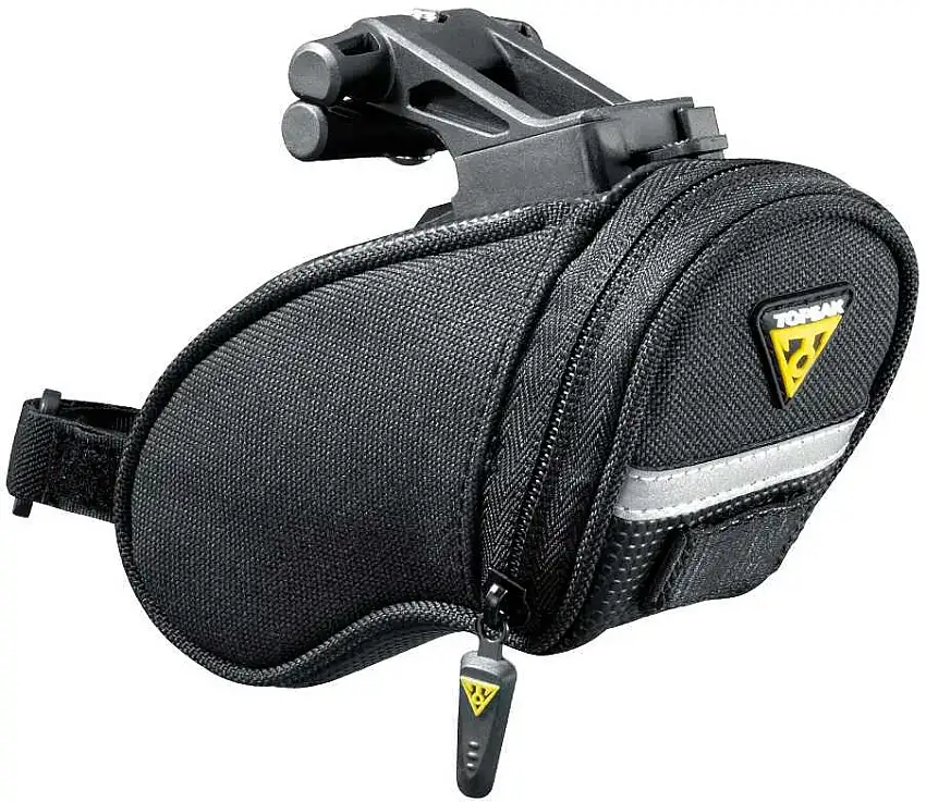 Sadelväska Topeak Aero Wedge Quickclick Micro 0.41 l svart