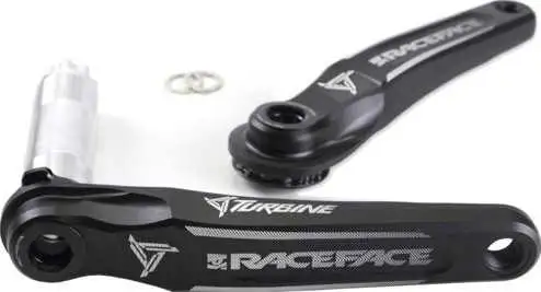 Vevparti Race Face Turbine Fatbike 190 mm 170 mm svart