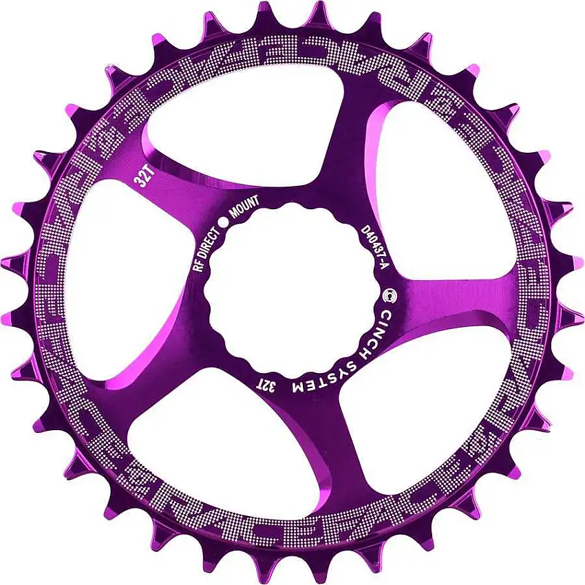 Drev Race Face DM Narrow Wide Cinch 9-12 växlar 36T lila
