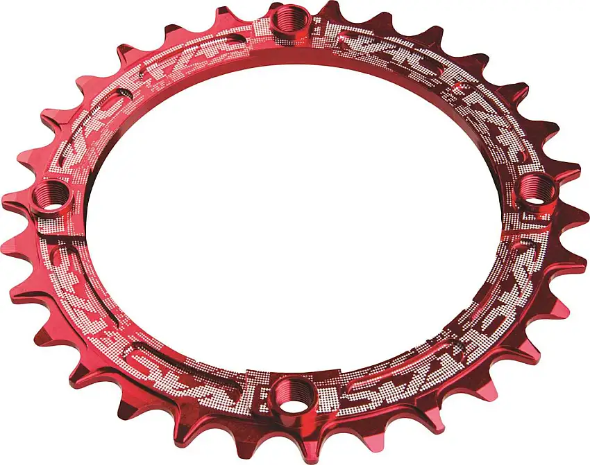 Drev Race Face Narrow Wide 104 bcd 1 x 9-12 växlar 30T röd