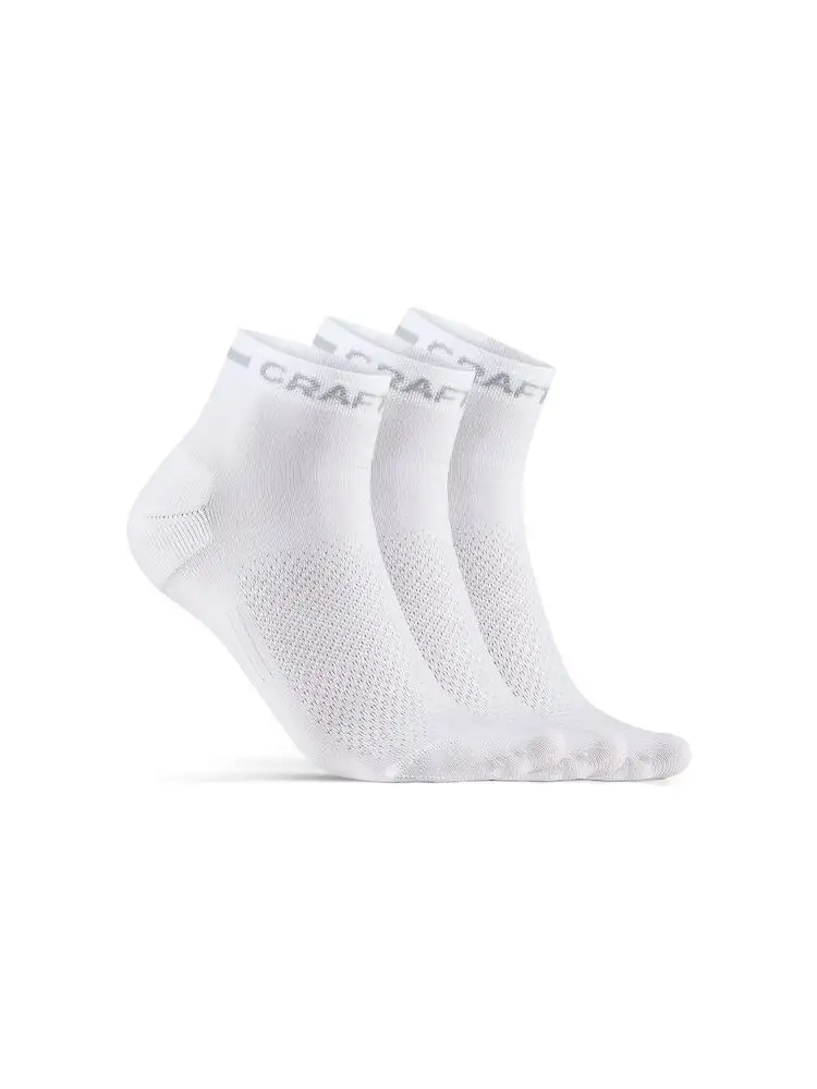 Craft CORE Dry Mid Sock 3-Pack Vit