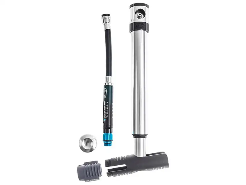 CRANKBROTHERS Mini pump Klic HV Gauge med CO2 adapter