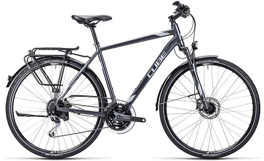 Cube Touring Exc grå/vit