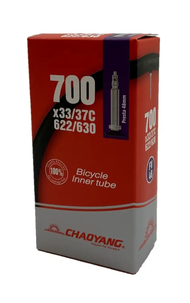 Chaoyang Slang 33-37c Racerventil 48mm.