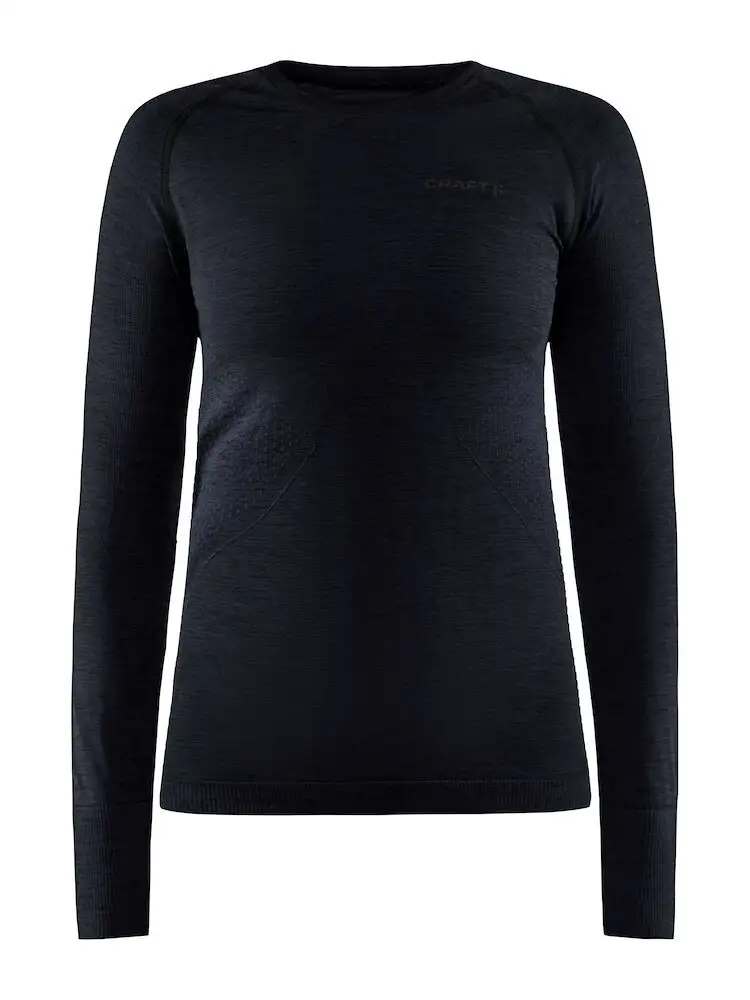Craft Core Dry Active Dame Baselayer med långa ärmar Svart