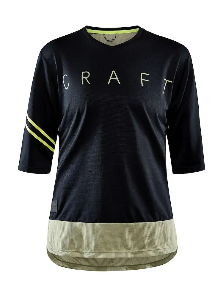 Craft Core Offroad XT Kortärmad Jersey Till Kvinnor Svart