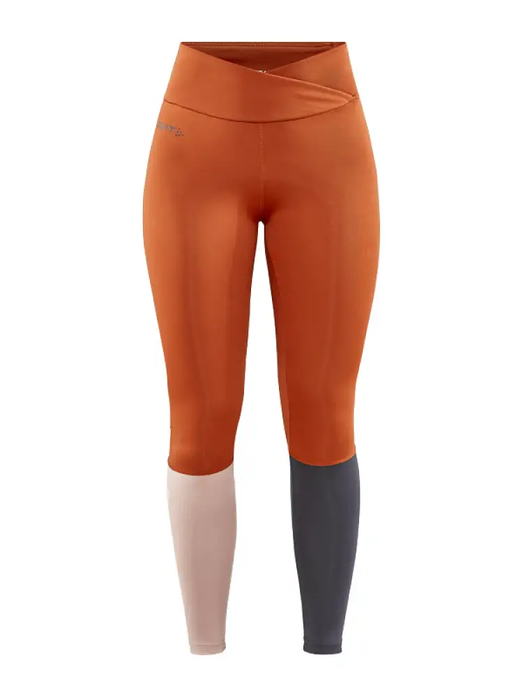 Craft Core Sence Tights Rust/Grå Dam