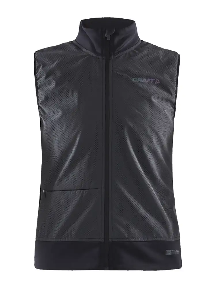 Craft Lumen Zubzero Vest Svart Dam