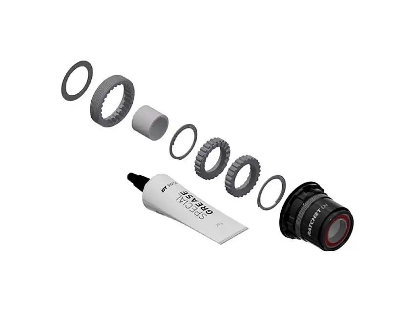 DT Swiss Ratchet LN uppgraderingssats SRAM XD MTB (aluminium) kropp