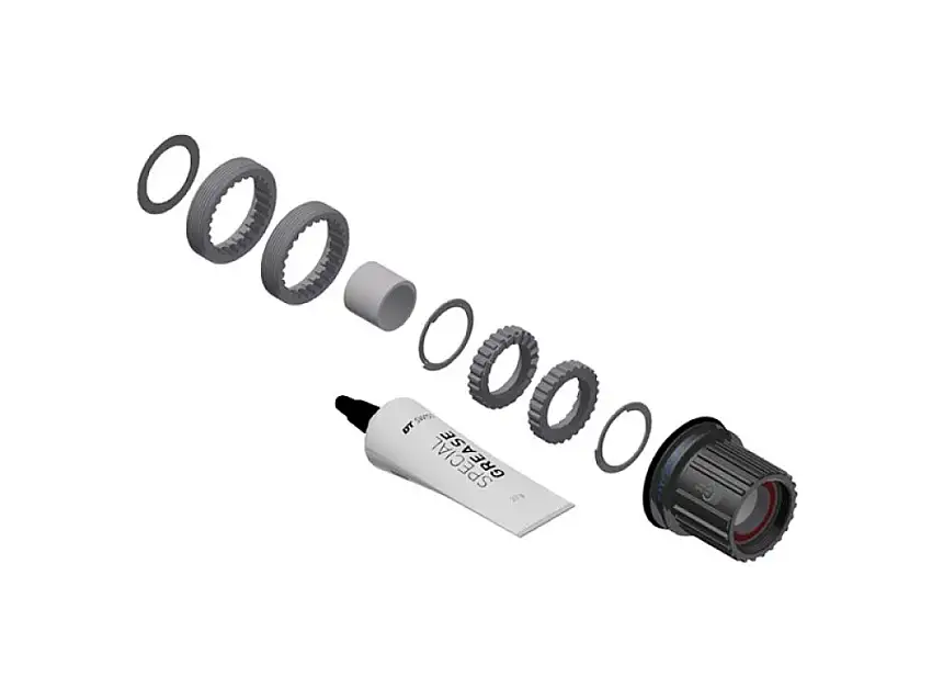 DT Swiss Ratchet LN Uppgraderingskit Hybrid Shimano Micro Spline MTB (Steel) body