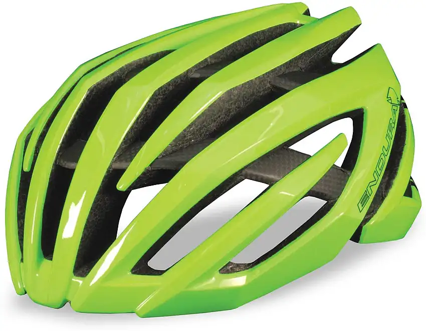 Cykelhjälm Endura Airshell hi-vis grön