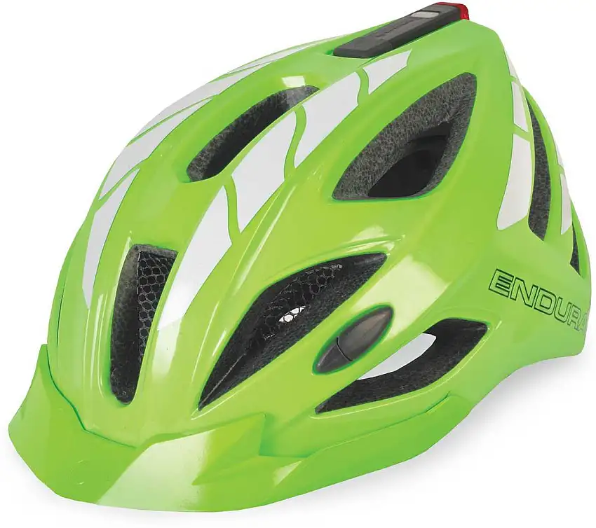 Cykelhjälm Endura Luminite hi-vis grön