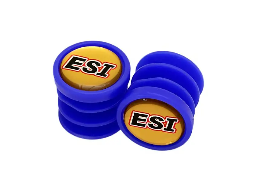 ESI Grip Ändstopp 2 stk Blå