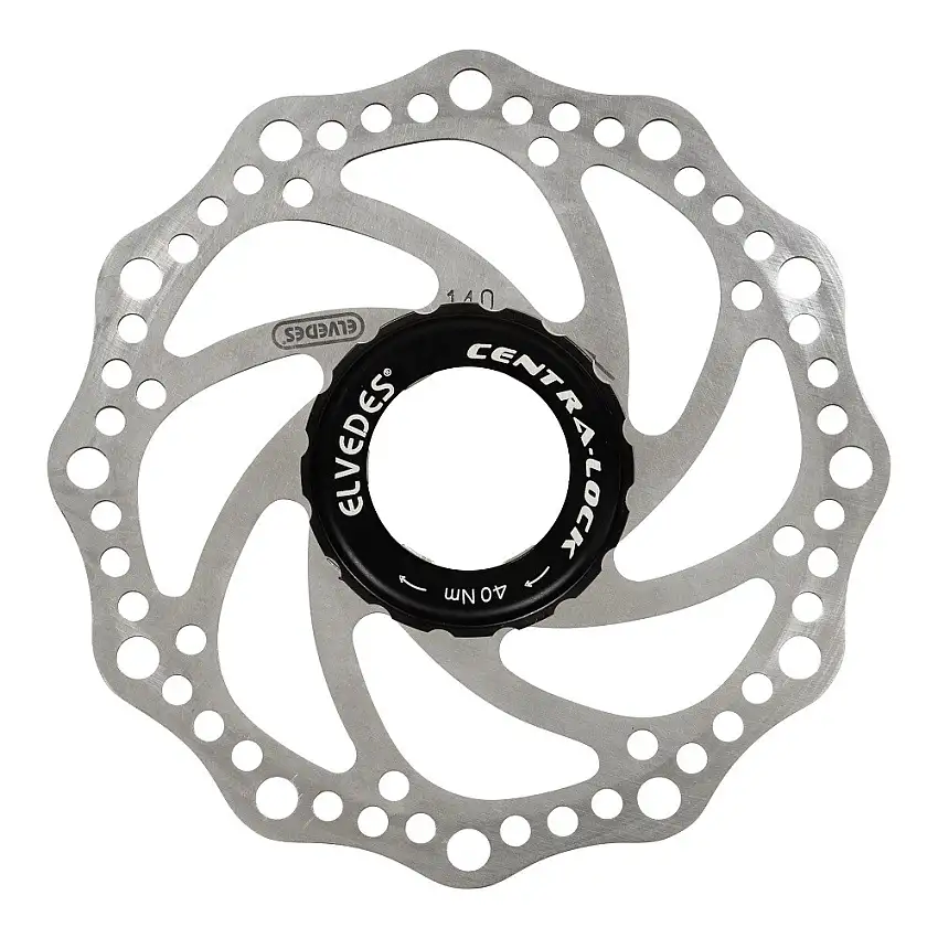 Elvedes Bromsskiva 140 mm. Centerlock