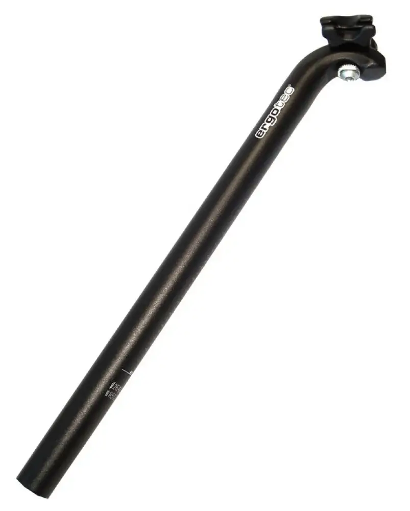 Ergotec Patent Sadelstolpe 28,0 x 400 mm Svart