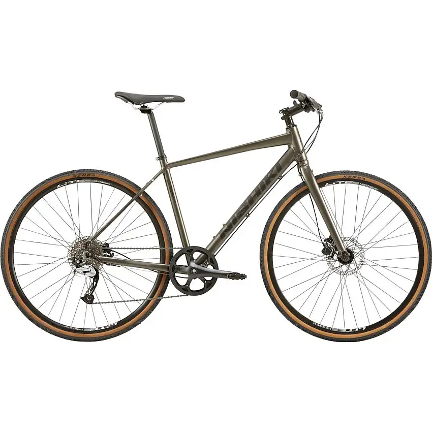 Hybridcykel Nishiki Comp Nine Herr Grå