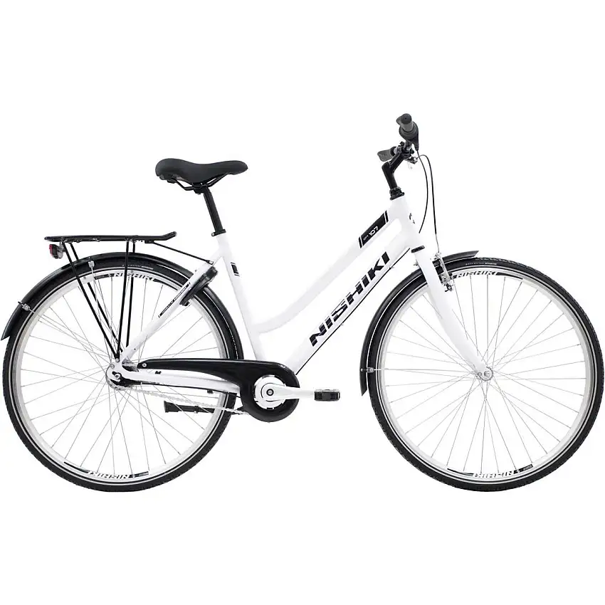 Damcykel Nishiki City 107 Vit