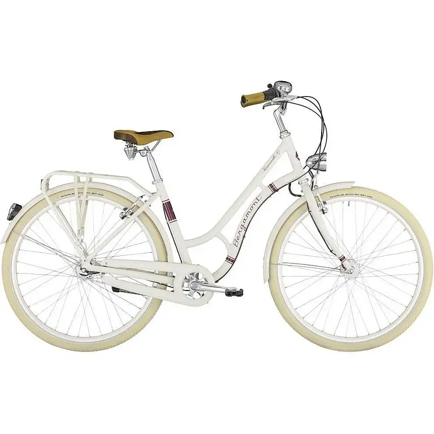 Damcykel Bergamont Summerville N7 FH Vit