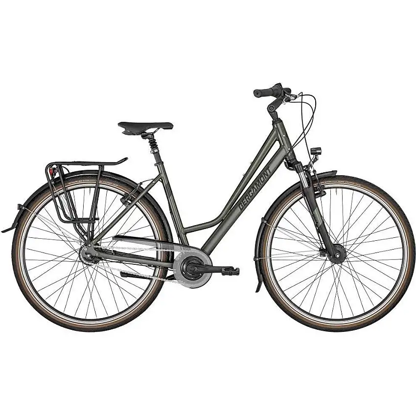 Hybridcykel Bergamont Horizon N8 CB Amsterdam Grön