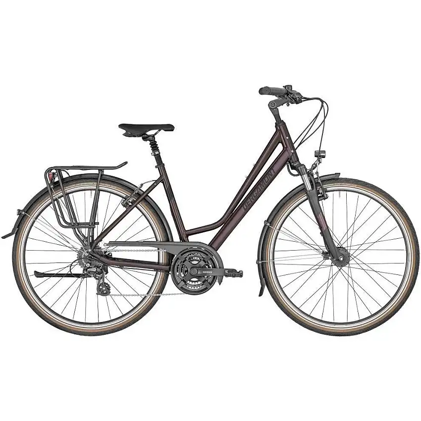 Hybridcykel Bergamont Horizon 3 Amsterdam Röd