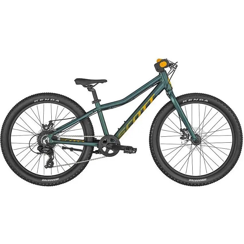 Barncykel Scott Scale 24 Rigid Grön