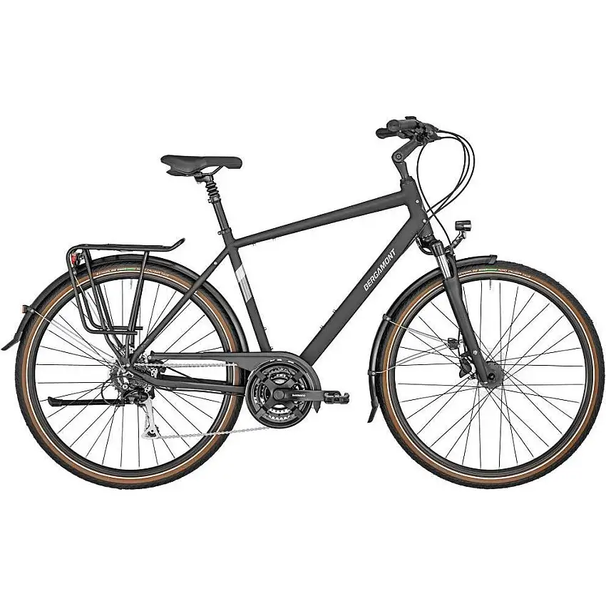 Hybridcykel Bergamont Horizon 4 Gent Svart