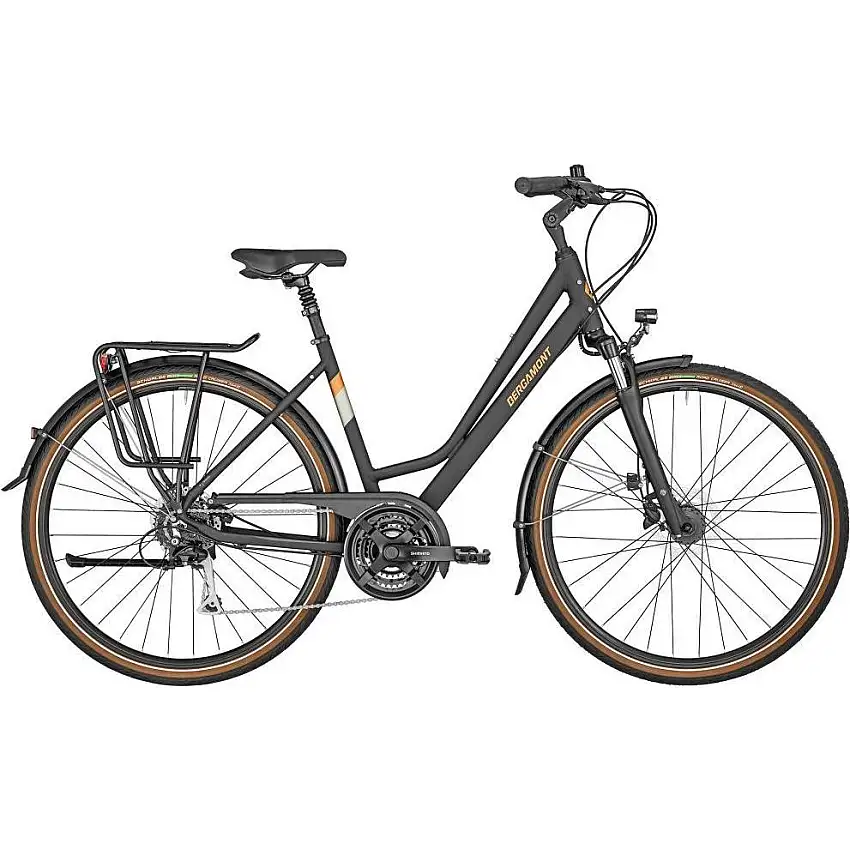 Hybridcykel Bergamont Horizon 4 Amsterdam Svart