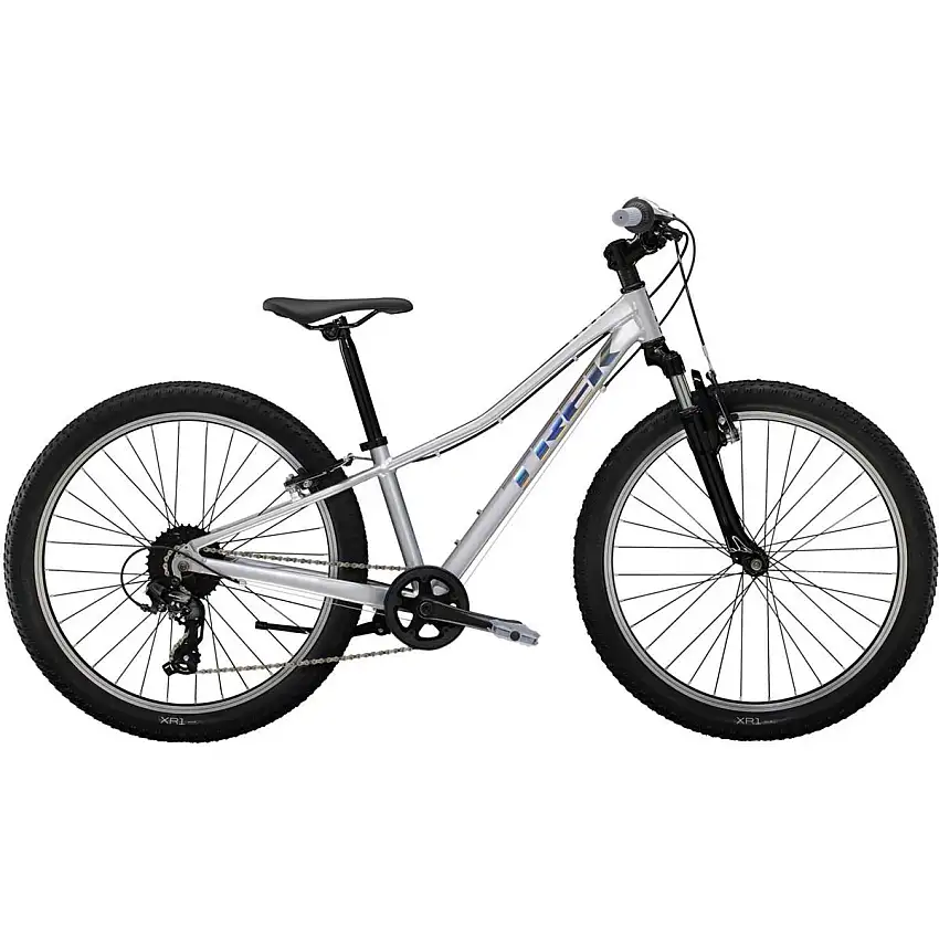 Barncykel Trek Precaliber 24 8-växlad Dämpad Silver