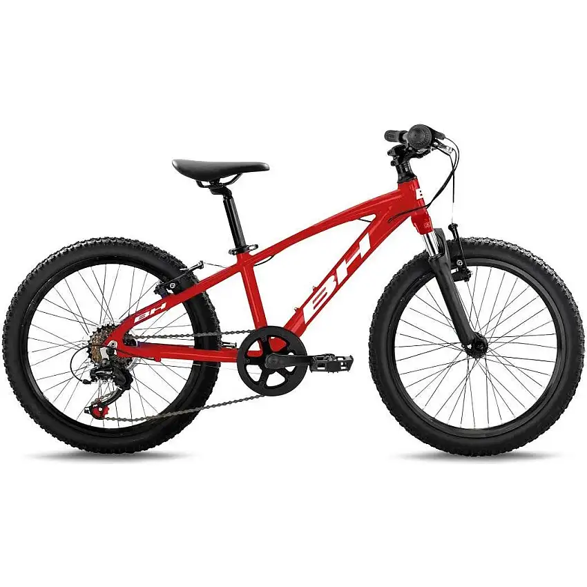 Barncykel BH Expert Junior 20 Susp red/white/red