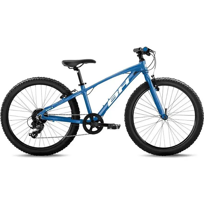 Barncykel BH Expert Junior 24 blue/white/blue