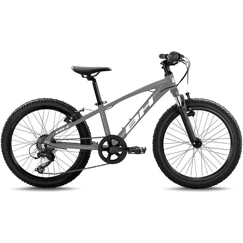 Barncykel BH Expert Junior 20 Susp silver/white/red