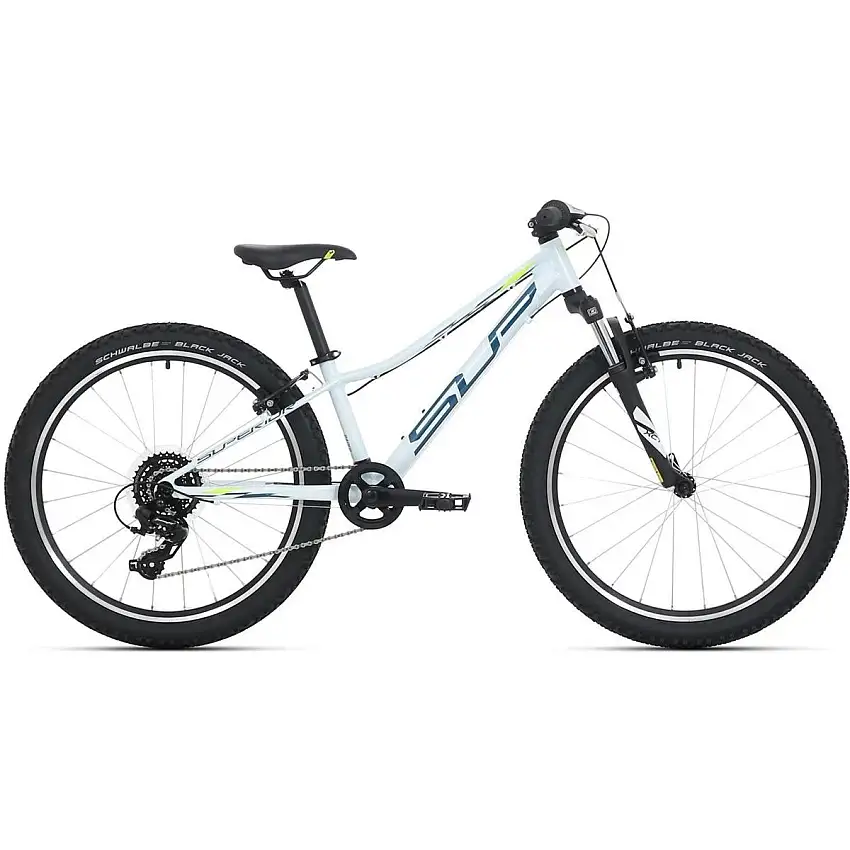 Barncykel Superior Racer XC 24 gloss white