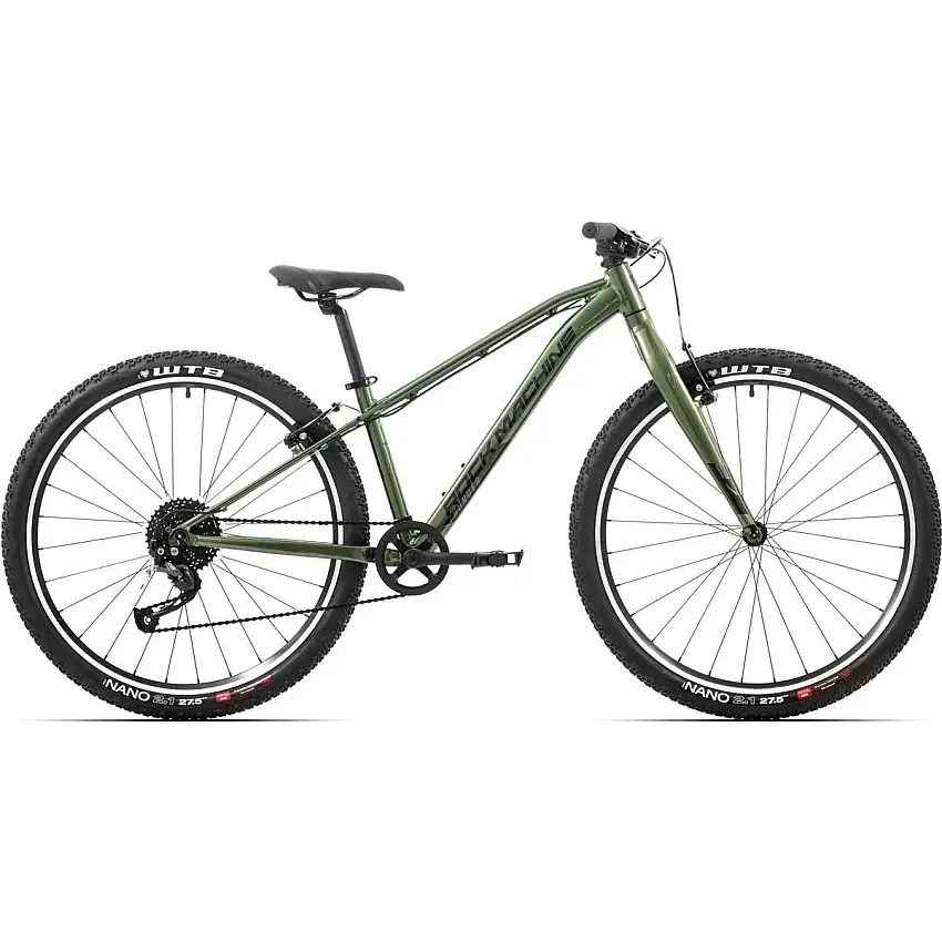 Barncykel Rock Machine Thunder 27 VB Grön/Svart
