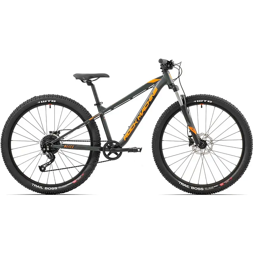 Barncykel Rock Machine Blizz 27 HD Brun/Orange/Svart