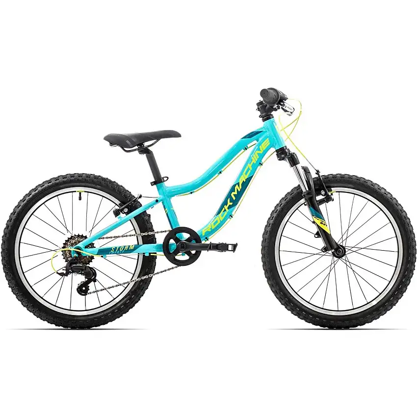Barncykel Rock Machine Storm 20 VB Turkos