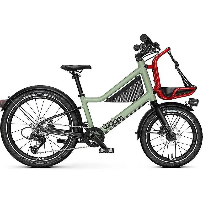 Barncykel Woom Now 4 Grön