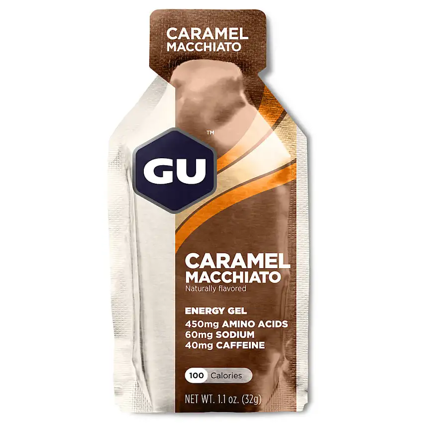 GU Energy Energigel koffein karamel macchiato 32 g