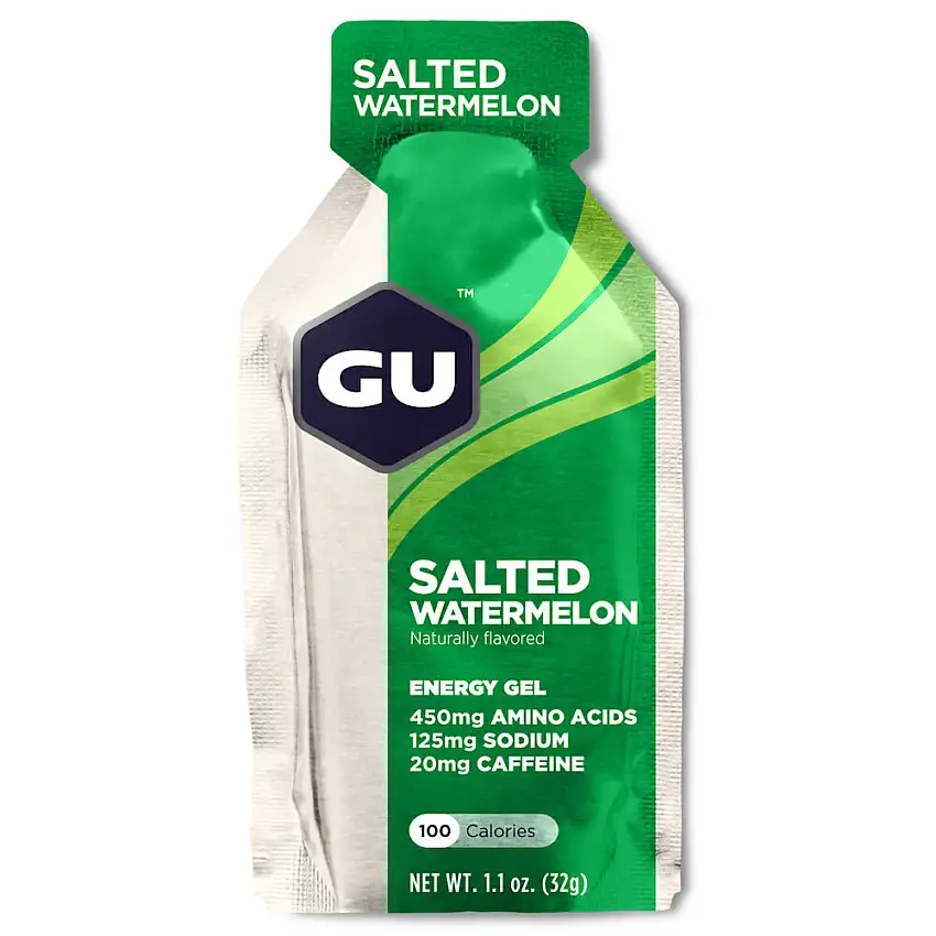 GU Energy Energigel saltad vattenmelon med koffein 32 gram