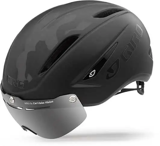 Cykelhjälm Giro Air Attack Shield matt svart camo