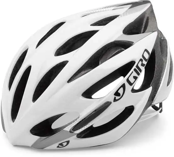 Cykelhjälm Giro Monza vit/silver