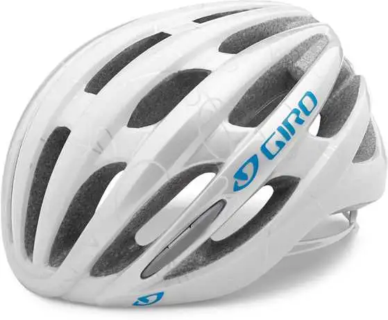 Cykelhjälm Giro Saga dam vit