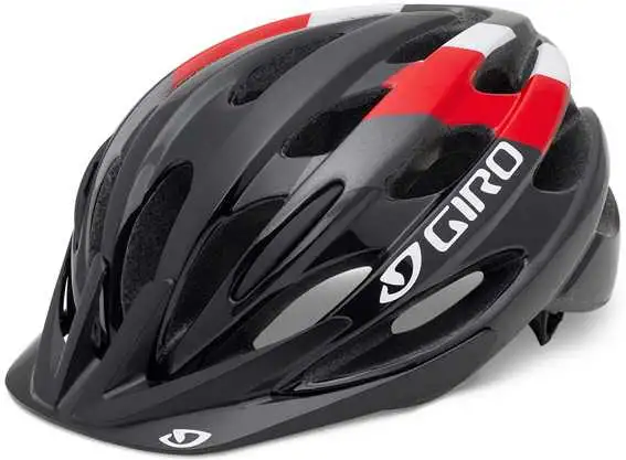 Cykelhjälm Giro Revel röd/svart