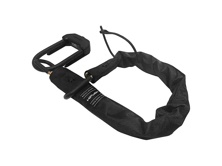 Hiplok E-DX Kättinglås, Svart