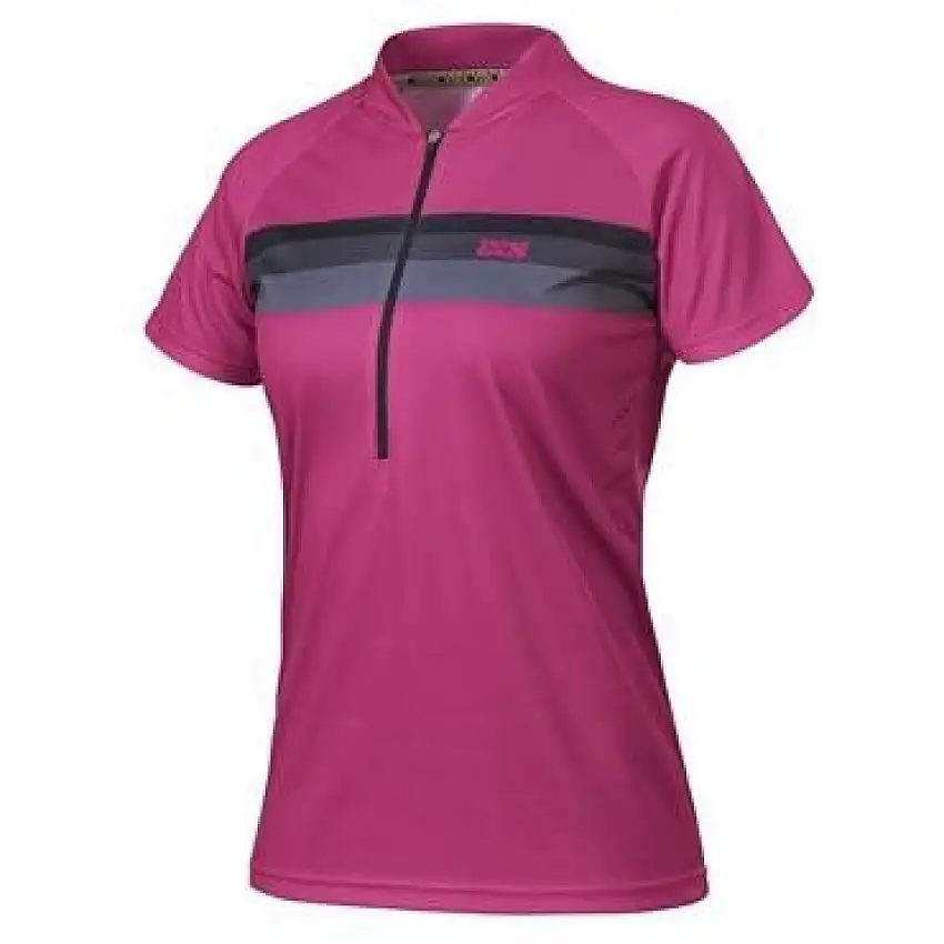 IXS Trail 6.1 Kortärmad Tröja Till Kvinnor Pink/Svart