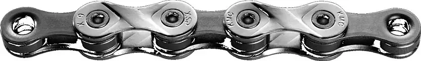 KMC X9 Kedja 9 Speed 122 Länk Silver/Grå