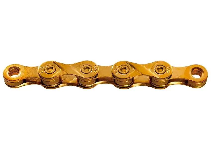KMC X9 Ti-N Kedja till 9 Speed 114 länk Guld