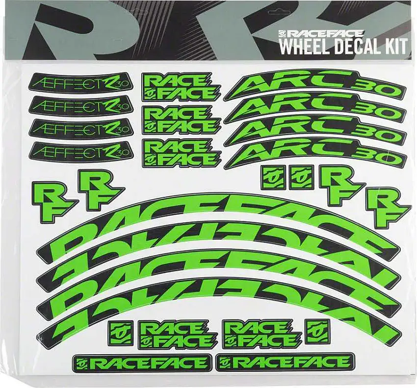 Dekalset Race Face ARC 30/Aeffect R 30 grön
