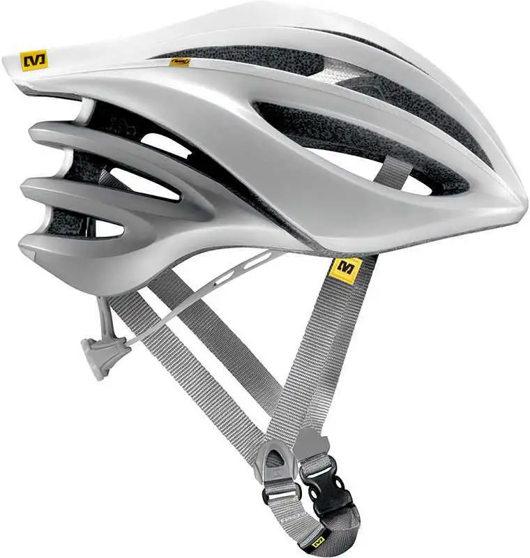 Cykelhjälm Mavic Plasma vit/silver
