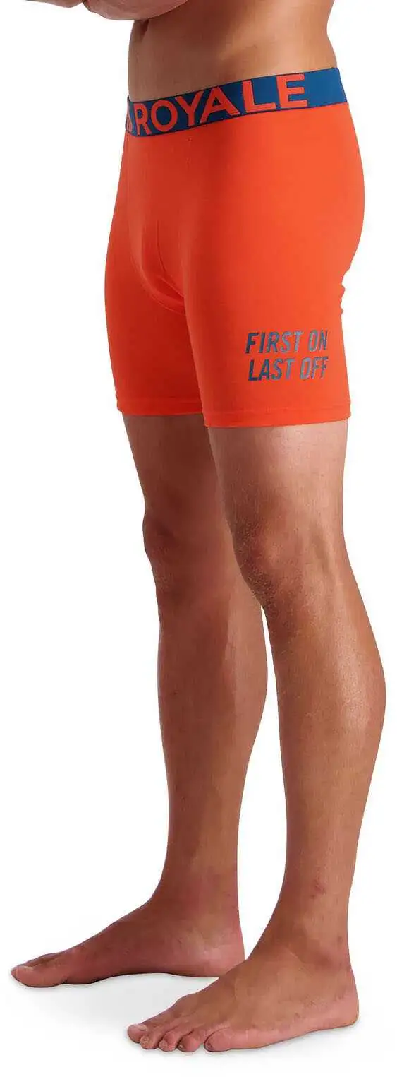 Kalsonger Mons Royal Wool Hold 'em orange