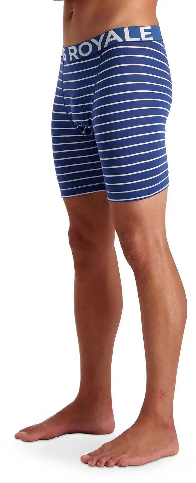 Innerbyxor Mons Royal Wool Momentum Chamois 2.0 blå/vit